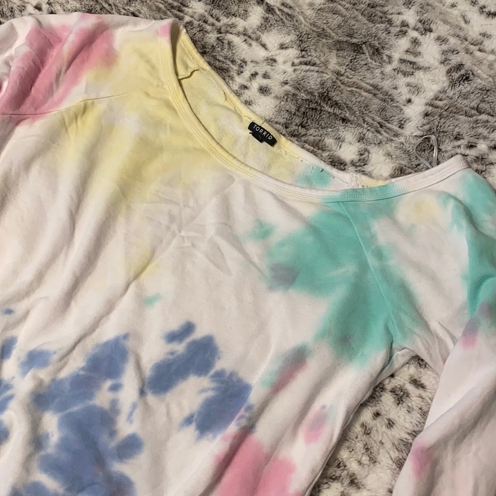 Tie-dye Off The Shoulder